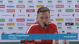 Spielt der FCA gegen Gladbach mit Finnbogason [upl. by Oyr908]