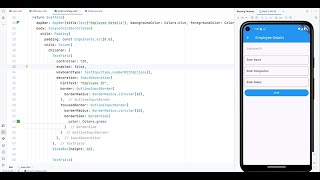 13 Flutter  Firebase Firestore Connectivity [upl. by Llireva571]