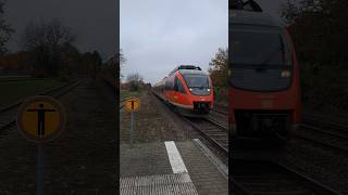 Quitschender BR 644 040 amp BR 644 524 der Deutsche Bahn in Grenzach trainspotting shorts yt [upl. by Enihpad]