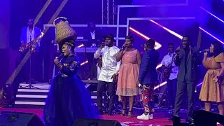 Obaapa Christy steals the spotlight at Piesie Esther 20th Anniversary Concert 🙌🔥 [upl. by Hyman]