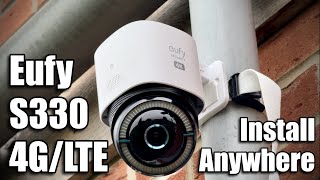 Eufy 4GLTE Cam S330 Review [upl. by Doehne]