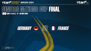 Germany vs France  Final  ITSF WS Bonzini 2024 Seniors Nations Cup [upl. by Nnylyaj]