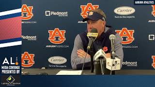 Hugh Freeze speaks with the media following the Tigers 2410 victory over Kentucky [upl. by Wehner]