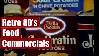 80s Food Commercials Vol 1  Travel Back in Time [upl. by Marj792]