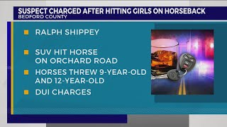 One charged after DUI crash into children on horseback in Bedford County [upl. by Fortune]