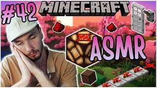 🎧 ASMR Minecraft 42 ⛏️ Fin du Bâtiment de Redstone amp Tuto 👨‍🔧💡 [upl. by Dnomra]