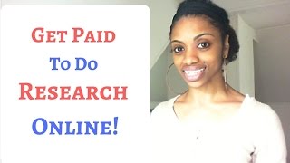 Get Paid 1375 An Hr Doing Online Research [upl. by Dorion]