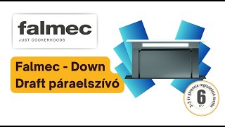 Falmec Down Draft pultba építhető elszívó [upl. by Lyred]