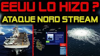 ¿EEUU ATACO LOS GASODUCTOS NORD STREAM PORTAAVIONES DE EEUU NAVEGABA EN LA ZONA [upl. by Bury645]