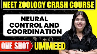 NEURAL CONTROL AND COORDINATION in 1 Shot All Concepts Tricks amp PYQs  NEET Crash Course  Ummeed [upl. by Dominga]