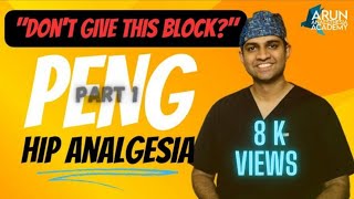 PENG BLOCK  PERICAPSULAR Nerve group block  Part 1  HIP ANALGESIA ANAESTHESIA [upl. by Sari]