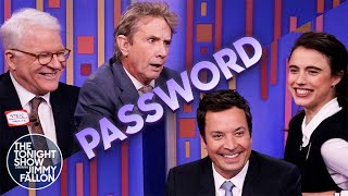 Password with Steve Martin Martin Short and Margaret Qualley  The Tonight Show [upl. by Aneba]