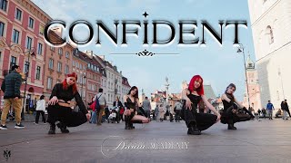 COVER IN PUBLIC  ONE TAKE DREAM ACADEMY  CONFIDENT  Dance cover by Mirai [upl. by Aennil]