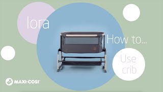 How to use the MaxiCosi Iora Air as a crib [upl. by Kimberli]