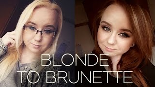 Blonde To Brunette Transformation  Garnier Olia  Rich Chocolate [upl. by Kehsihba]