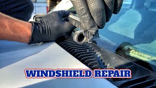 Windshield Wiper Arm Linkage Repair [upl. by Perusse]