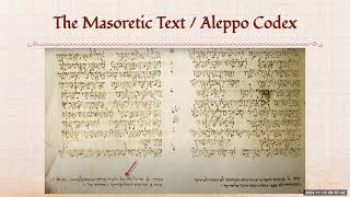 26 Masoretic Text Examined [upl. by Zeuqcaj490]