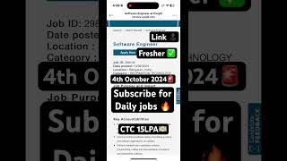 Cargill Software Engineer Fresher 🚨 [upl. by Asa216]