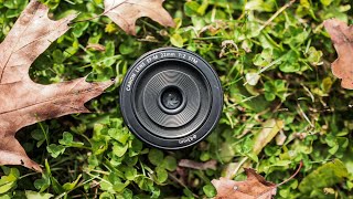 Canon 22mm Pancake Lens Quick Review [upl. by Anelehs]