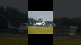 Embraer Legacy 600 taking off shorts short embraer [upl. by Eilema450]