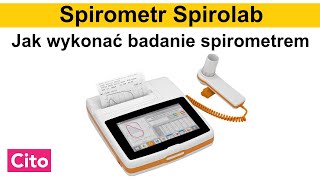 Jak wykonać badanie Spirometrem Spirolab MIR [upl. by Asante]