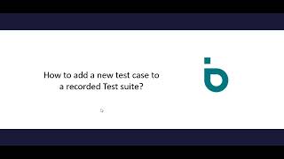 How to Add a New Test Case to a Recorded Test Suite in Testbookai  Quick Tutorial [upl. by Eidna]
