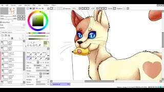 SpeedPaint Peaches Neko Atsume [upl. by Sanborn360]