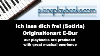 Ich lass dich frei SotiriaUnheilig Playback Instrumental Demo Originaltonart EDur [upl. by Arta826]