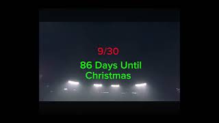 86 Days christmas countdown [upl. by Notpmah]