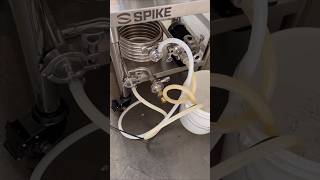 How I sanitize my homebrew wort chiller before brewing beer homebrewing spikebrewing wortchiller [upl. by Michelsen]