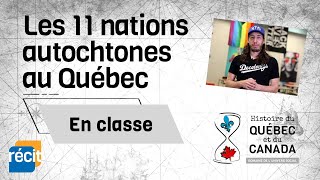 Les 11 nations autochtones au Québec [upl. by Varick510]