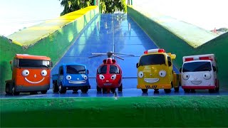 Hunting Tayo Alice Toto Air Lracha Tony Chris Rogi Lani Max  Tayo The Little Bus [upl. by Evelyn]