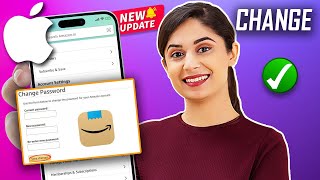 How to Change Password on Amazon App 2024  Update Amazon Password [upl. by Raychel]