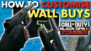 How to set Loadout Weapons as Wall Buys in Black Ops 6 Zombies [upl. by Adnara]