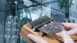 Chandi garam la sharan  Kurdish song kalimba cover [upl. by Nmutua]