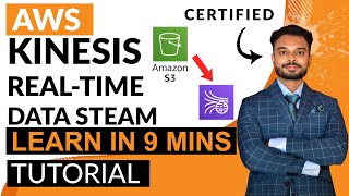 AWS Kinesis end to end Tutorial [upl. by Durkee]