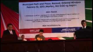 Mindoro Debate  INC vs SDA  Feb 10 2015  Part 12 [upl. by Anaugal849]