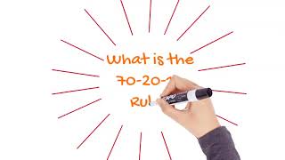 70 20 10 Rule [upl. by Rurik507]