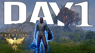 Ashes Of Creation Is Fun  Day 1 Experience [upl. by Columba]