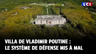 Villa de Vladimir Poutine  le système de défense mis à mal [upl. by Imyaj]