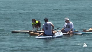 Campers take advantage of warm weather at Lake Nacimiento Resort on Memorial Day Weekend [upl. by Okomom]