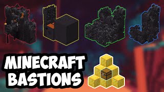 1213 Minecraft Bastions  A Comprehensive Guide for Loot Gold amp Piglin Brutes [upl. by Htebazileharas729]