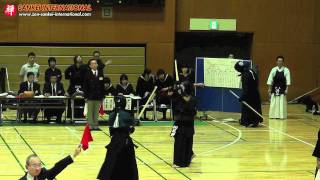 Kendo「剣道」 A rare Kote on a Jodan VID20111106003 [upl. by Herrod]