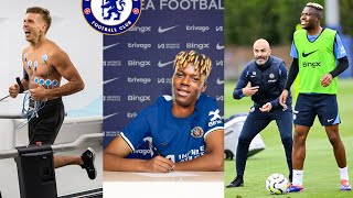 Chelsea Deal Done For 3 Players ✅Dani Olmo Medical Test Done⛔Nico Williams Signs 🔥Osimhen Welcome🎆 [upl. by Brear428]