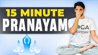 Daily Pranayama under 15Minutes  Breathing Exercises amp Yoga  Saurabh Bothra [upl. by Els188]