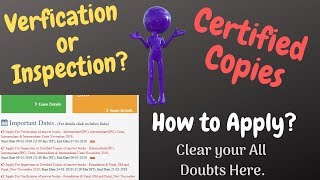 Verification Inspection or Certified Copies Difference  Best way to Apply  Which is Best [upl. by Nicola]