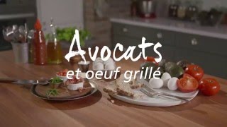 Avocats et oeuf grillé [upl. by Noxas131]