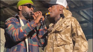 Jose Chameleon and Eddy Kenzo performing “Basiima Ogenze” together on stage for Ragga Dee last night [upl. by Arsuy810]