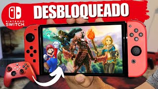 Nintendo Switch Desbloqueado Vale a Pena Tudo o que Você Precisa Saber [upl. by Ahsineg]