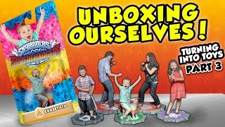 UNBOXING OURSELVES Our Toys Are Here Turning Into Skylanders Toys Part 3 3D Printing Adventure [upl. by Baggott]